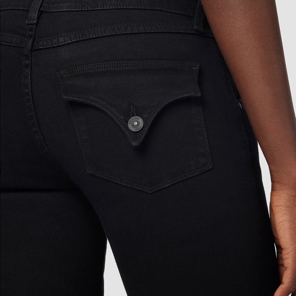 HUDSON Collin Midrise Skinny Jean - Dark Blue / Black